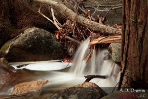 Downstream from Bridal Veil Falls