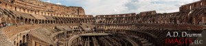 The Coliseo in Roma